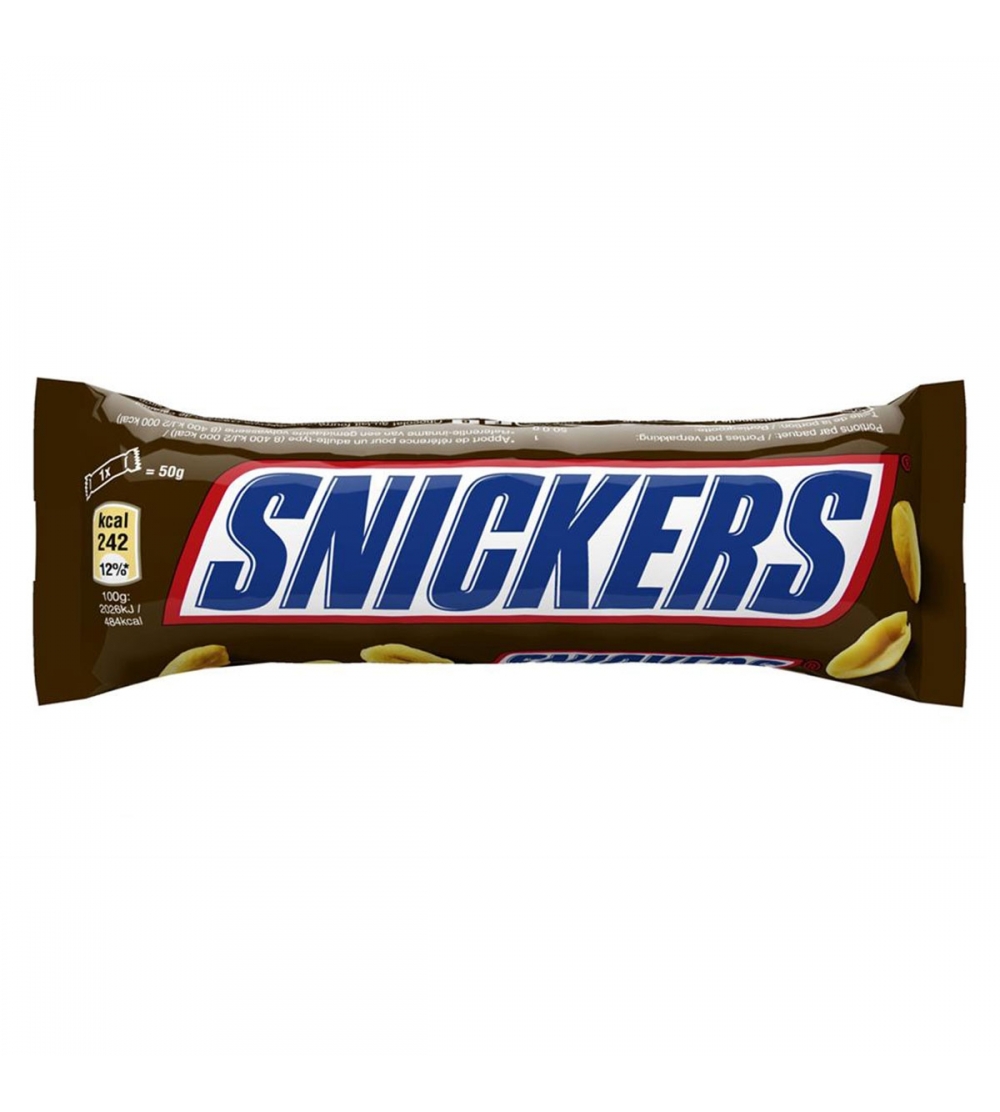 Biscuits & Chocolats – Snickers livré à Nice par Night Express