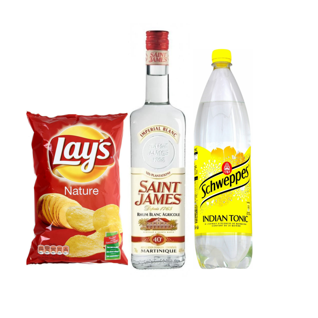 Pack Rhum livré à Nice par Night Express
