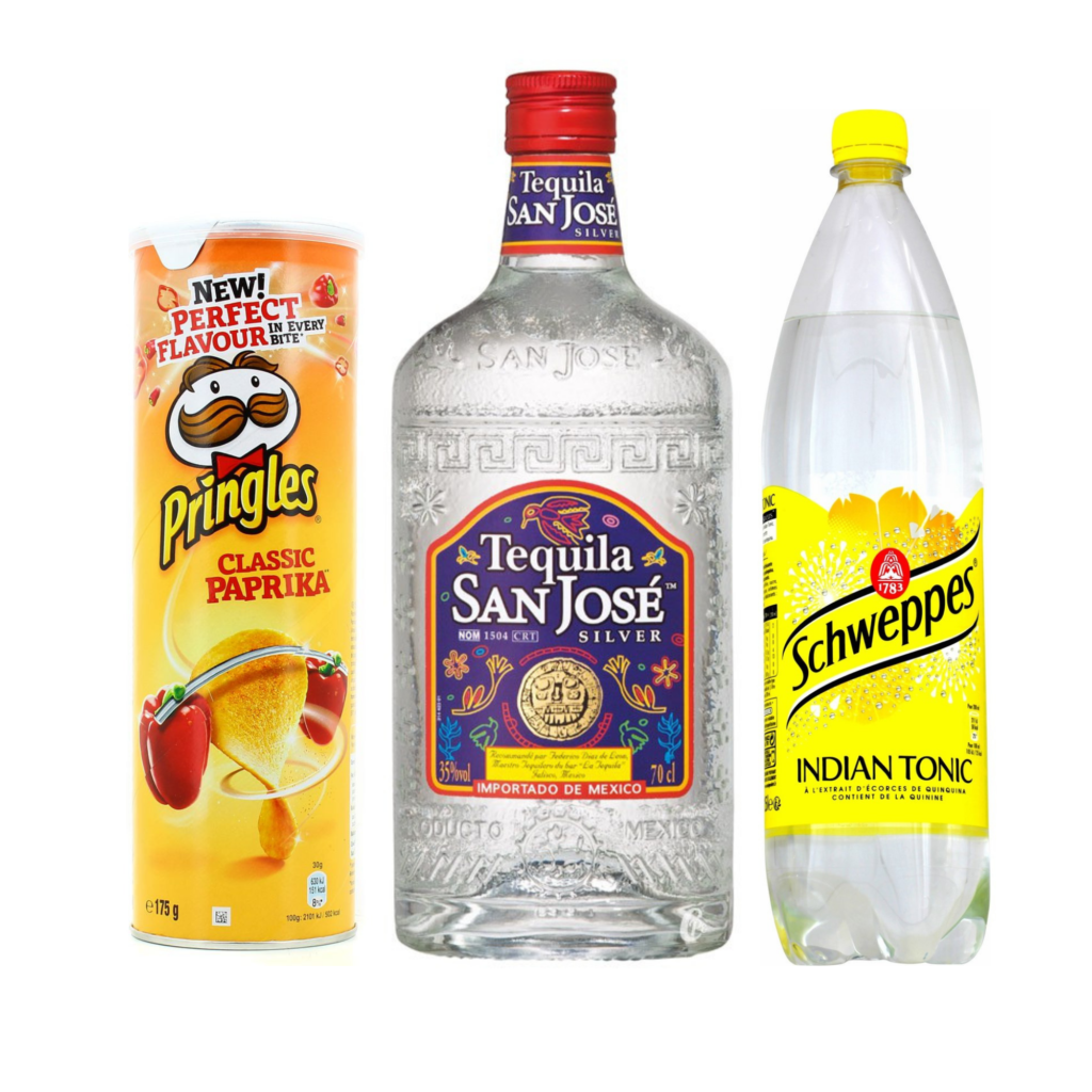 Pack Tequila livré à Nice par Night Express