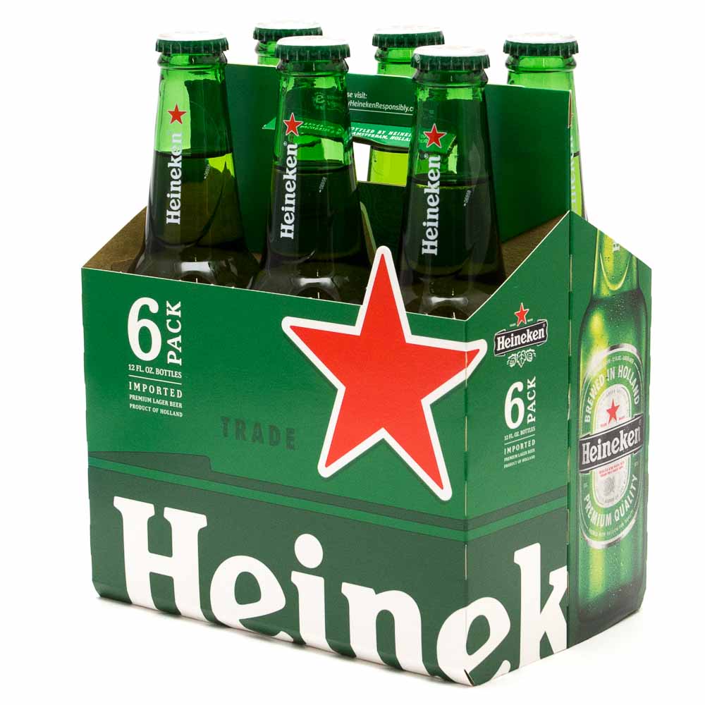 Packs de bière – Heineken 6x25cl livré à Nice par Night Express