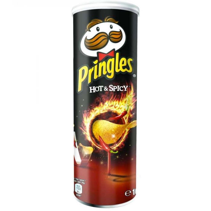 Pringles Hot & Spicy livré à Nice par Night Express