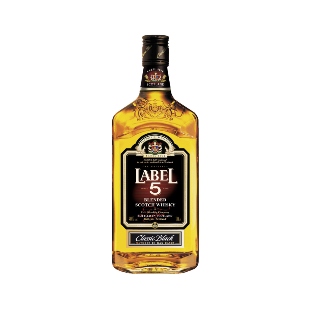 Whisky – Label 5 70cl livré à Nice par Night Express