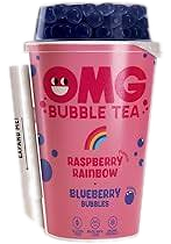Soft Bubble Tea Omg Raspberry Rainbow livré à Nice par Night Express