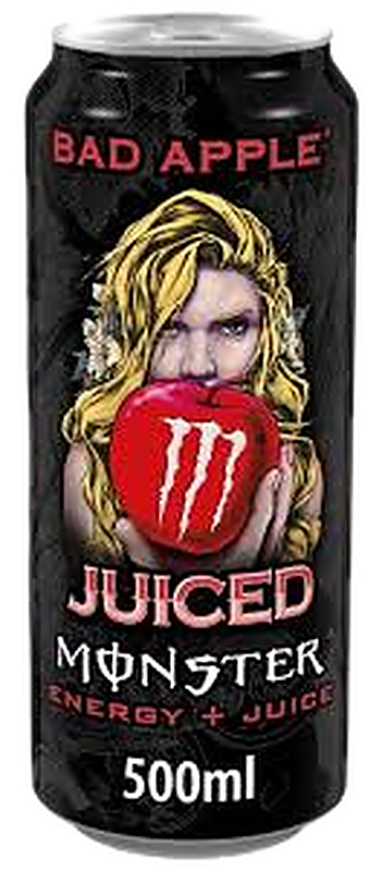 Boisson Energisante Monster Bad Apple livré à Nice par Night Express