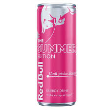 Energy Red Bull Peche Blanche 25cl livré à Nice par Night Express