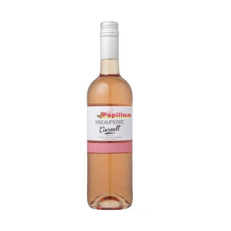 Rosé Papillon Ribeau Pierre livré à Nice par Night Express